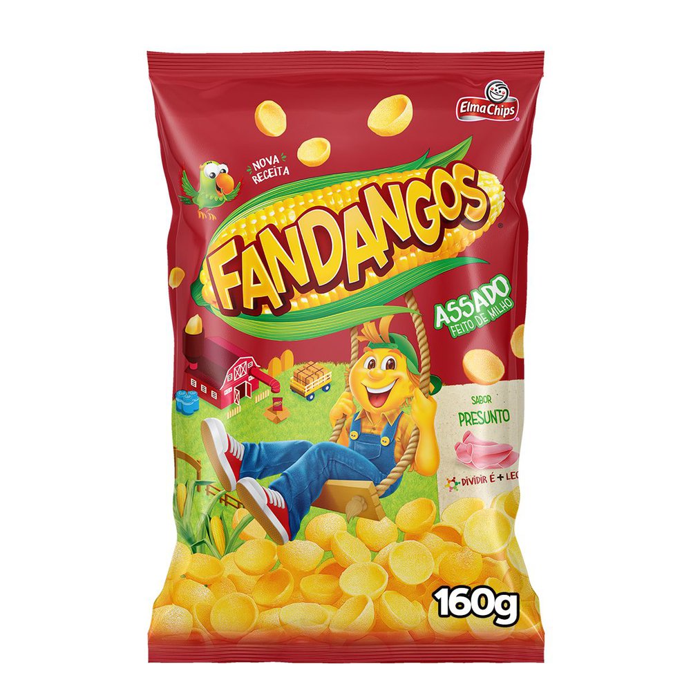 Salgadinho de Presunto Fandangos Elma Chips 160g
