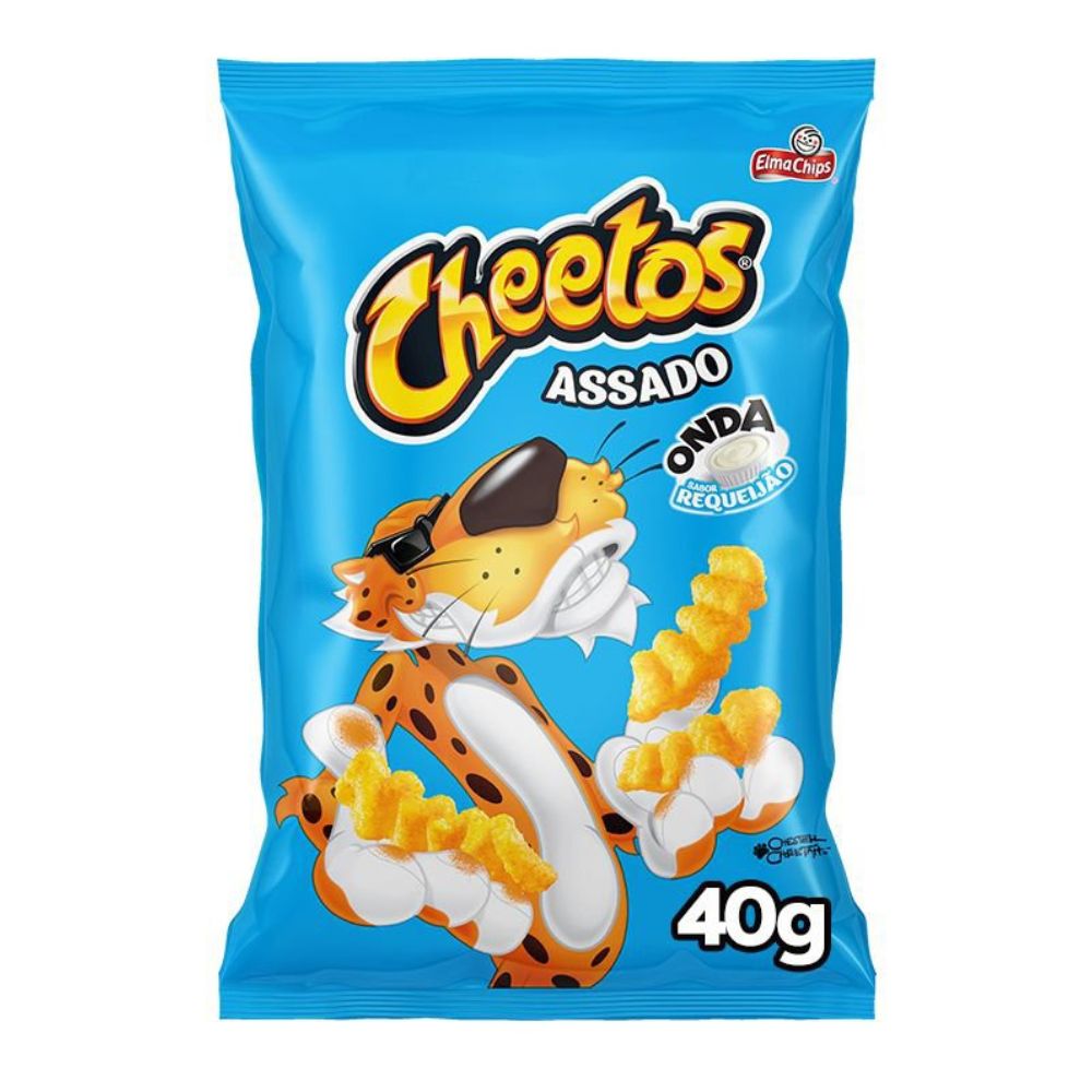 Salgadinho Onda Requeijão Elma Chips Cheetos 40g