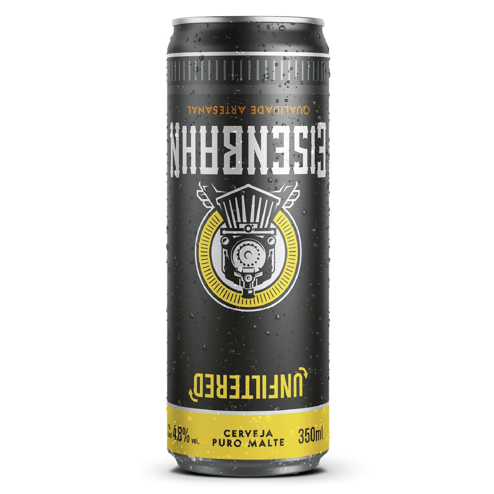Produto Cerveja Pilsen Puro Malte Unfiltered Eisenbahn Lata 350ml da loja Mambo no valor de: 4,89