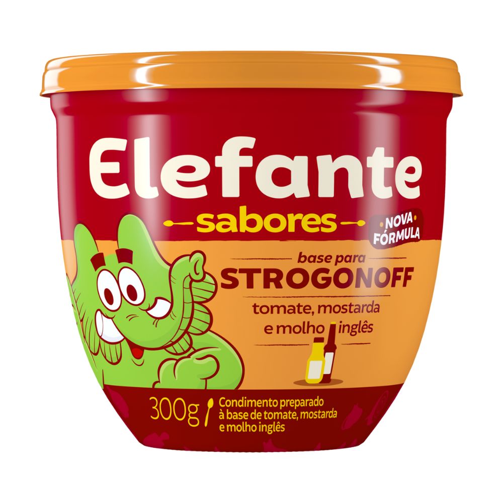 Molho de Tomate, Mostarda e Molho Inglês Elefante 300g