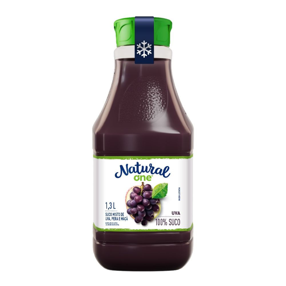 Suco de Uva Refrigerado Natural One 1,3L