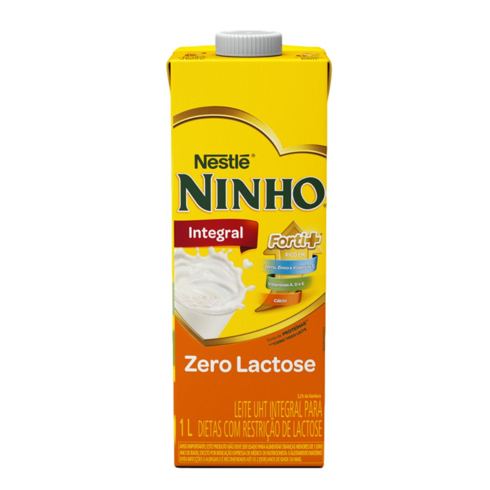 Leite Integral Forti+ Sem Lactose Ninho 1L
