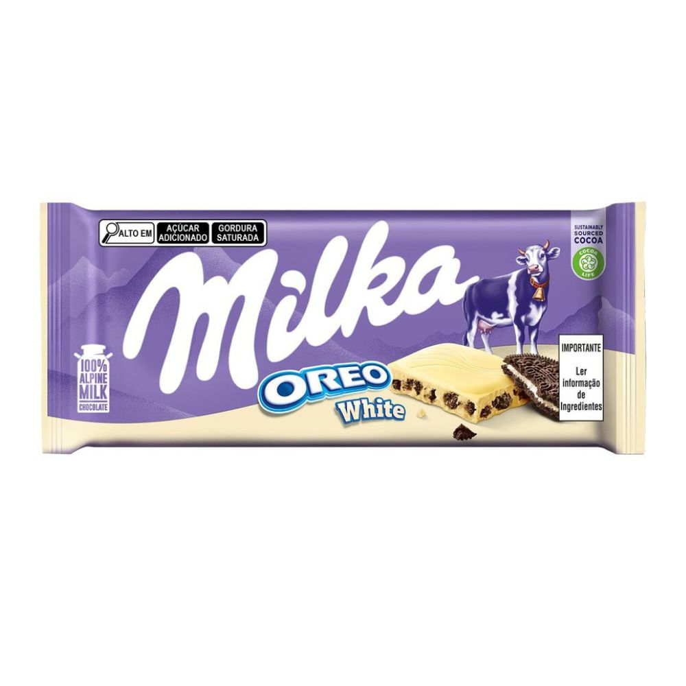 Chocolate Oreo White Milka 100g