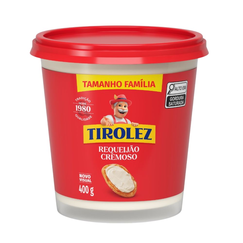 Requeijão Tradicional Tirolez 400g