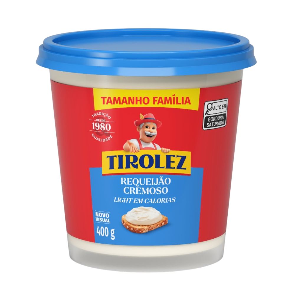 Requeijão Light Tirolez 400g