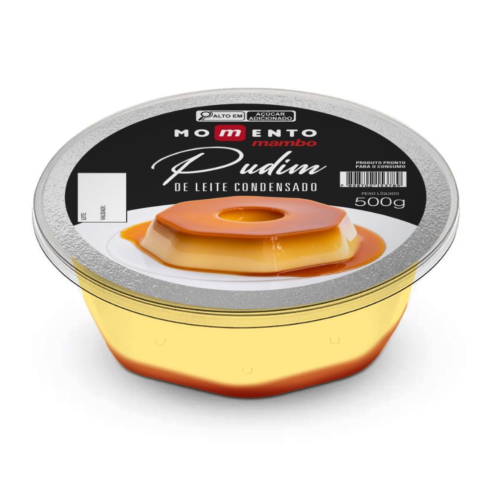 Pudim de Leite Condensado Resfriado Momento Mambo 500g