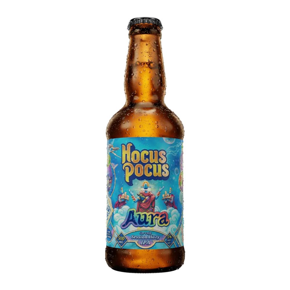 Produto Cerveja Session Hazy Ipa Hocus Pocu Aura 500ml da loja Mambo no valor de: 19,98
