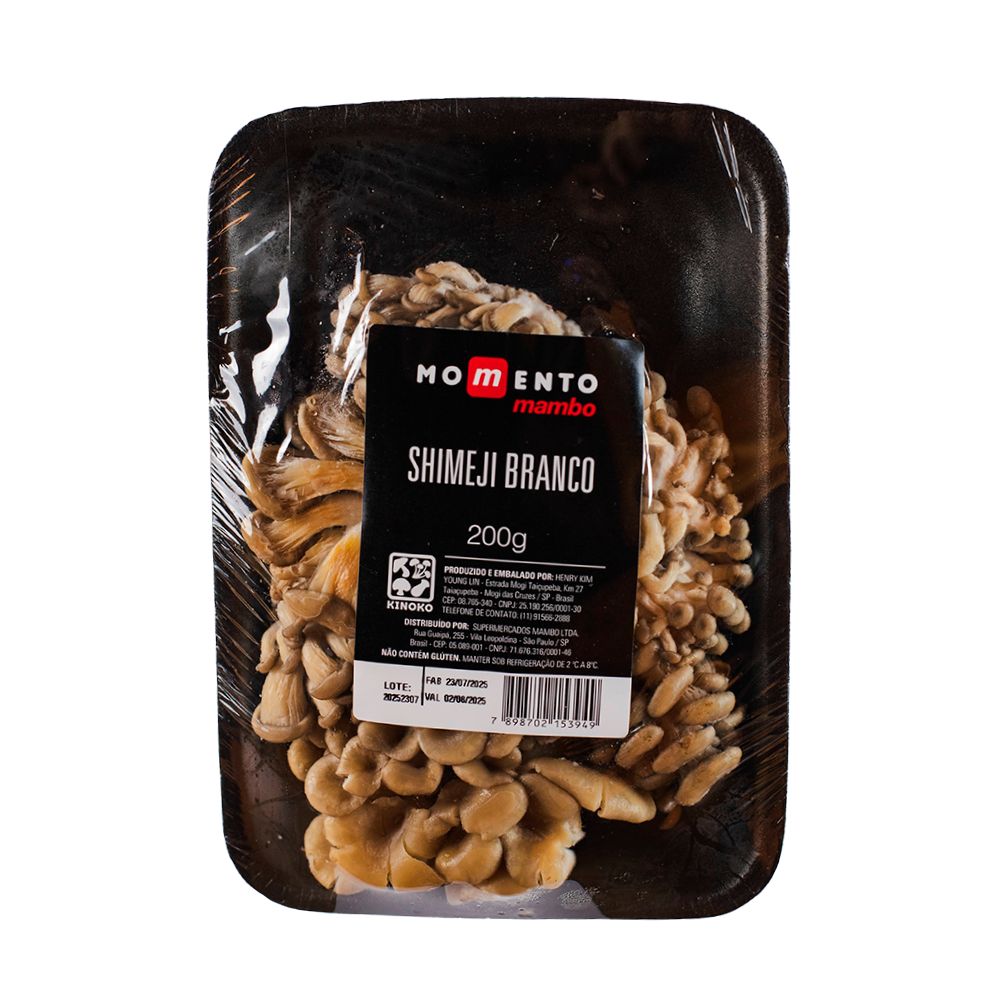 Cogumelo Shimeji Branco Momento Mambo 200g