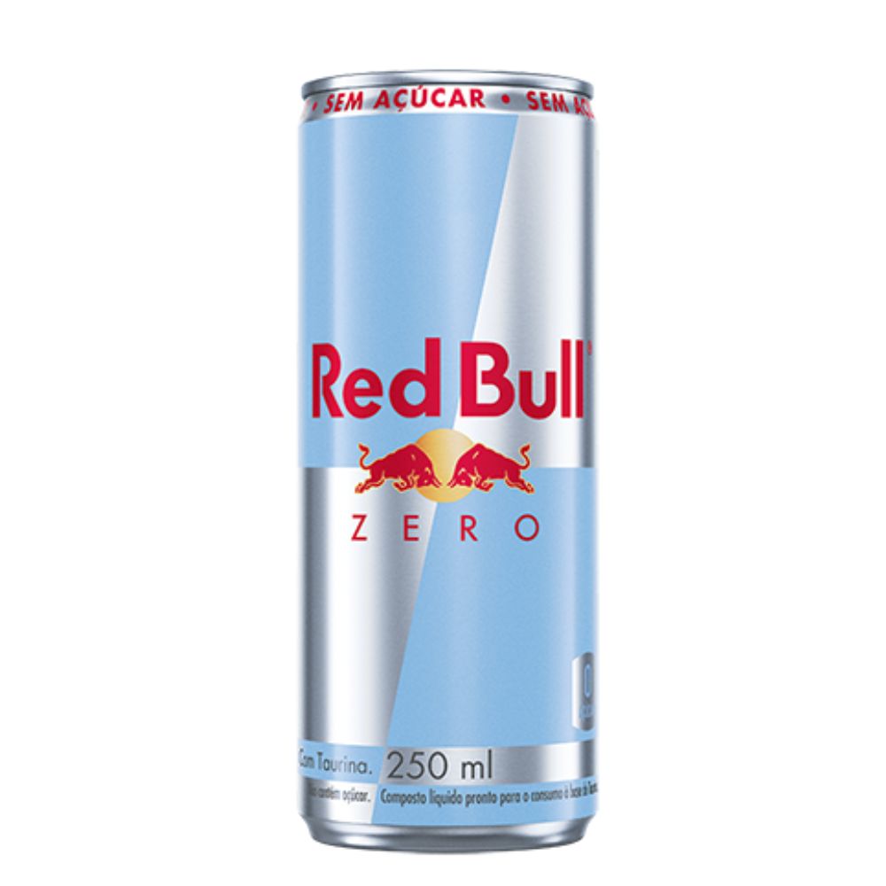 Energético Zero Sem Açúcar Red Bull 250ml