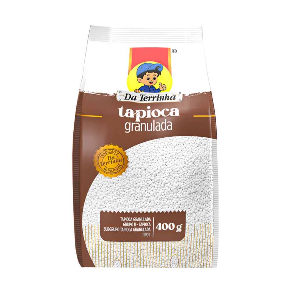 Tapioca Granulada Da Terrinha 400g