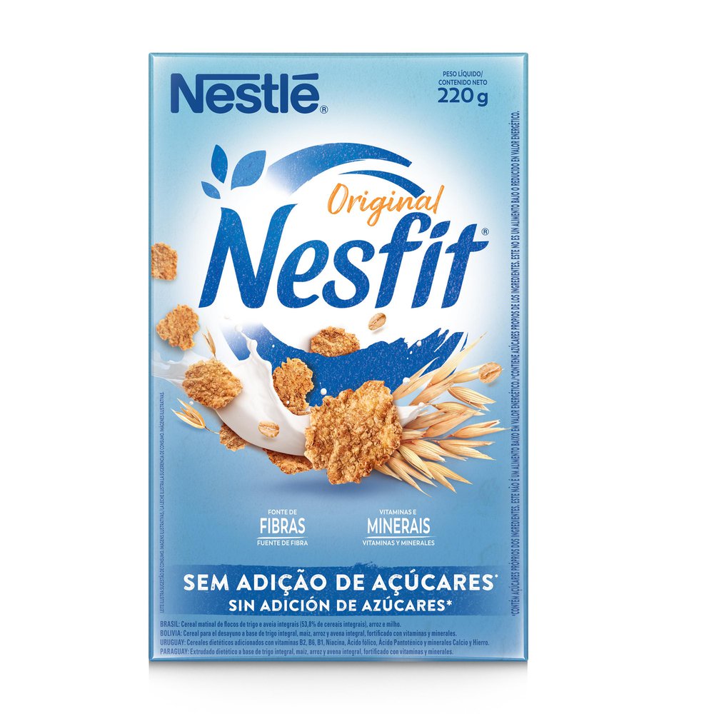 Cereal Matinal Sem Adição de Açúcar Nesfit 220g