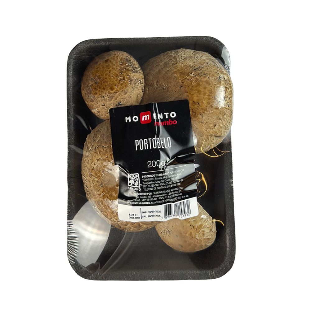 Cogumelo Portobelo Momento Mambo 200g