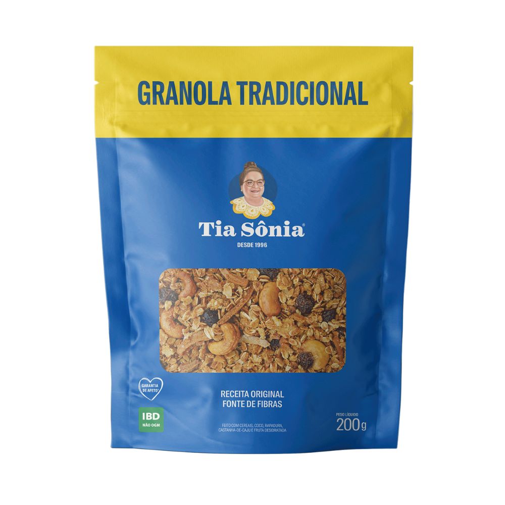 Granola Tradicional Tia Sônia 200g