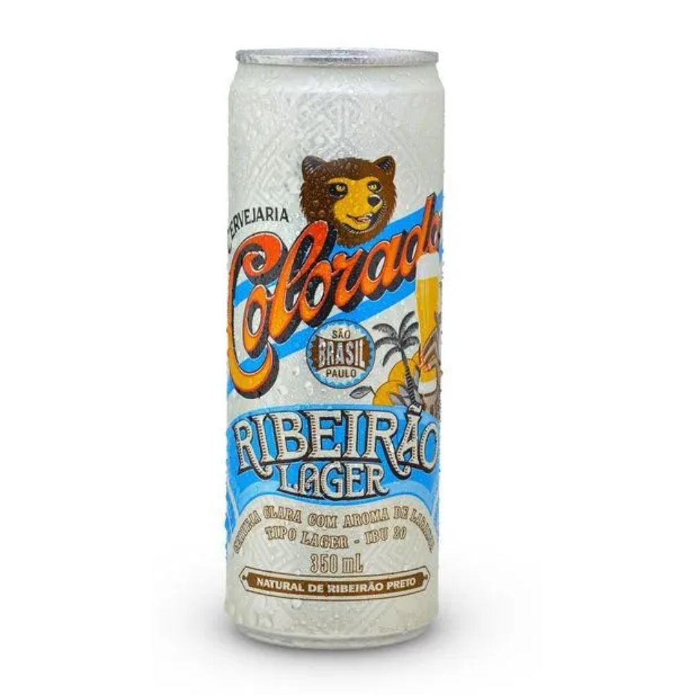 Produto Cerveja Ribeirão Lager Colorado Lata 350ml da loja Mambo no valor de: 7,89