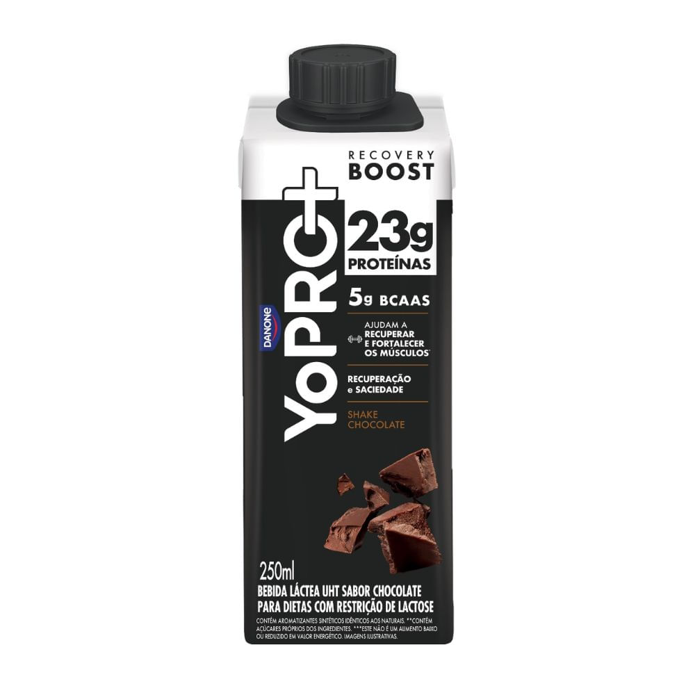 Bebida Láctea Chocolate 23g de Proteínas Sem Lactose YoPro 250ml