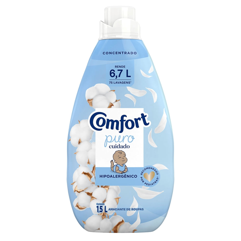 Amaciante Concentrado Puro Cuidado Comfort 1,5L