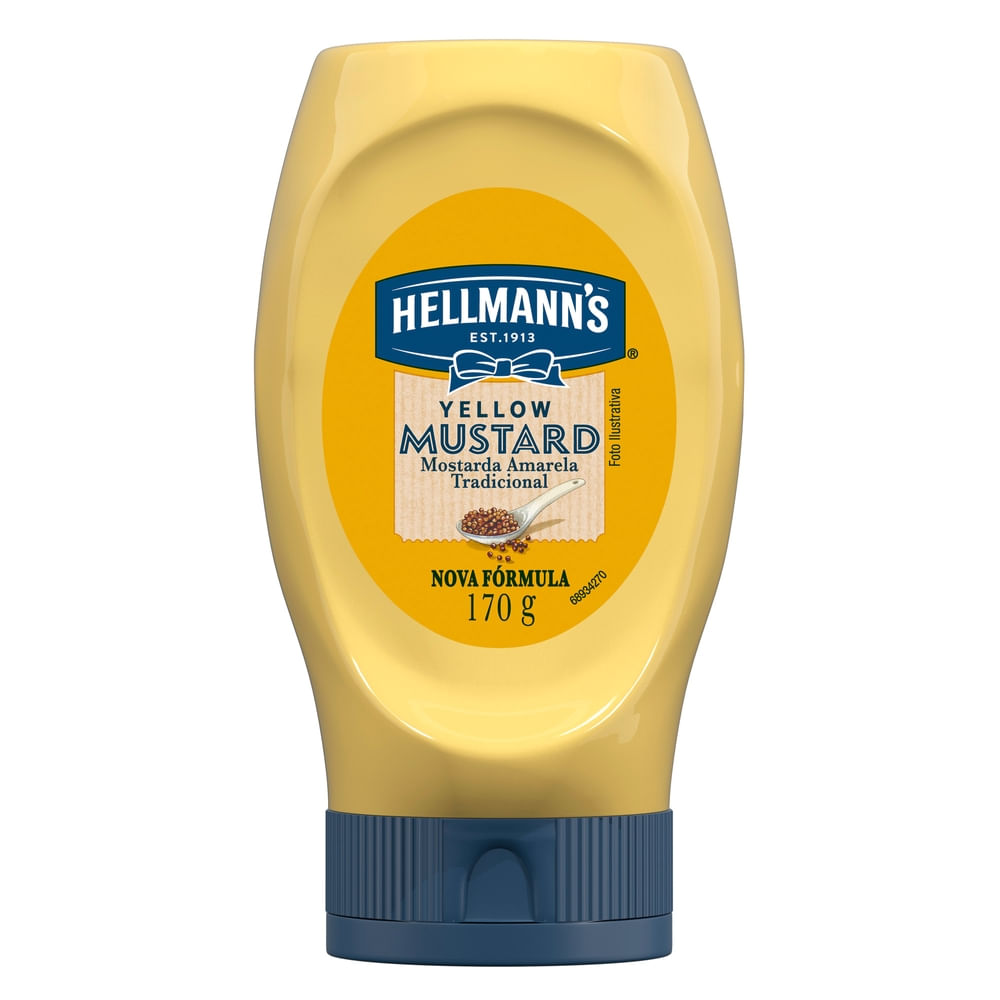 Mostarda Squeeze Hellmanns 170g