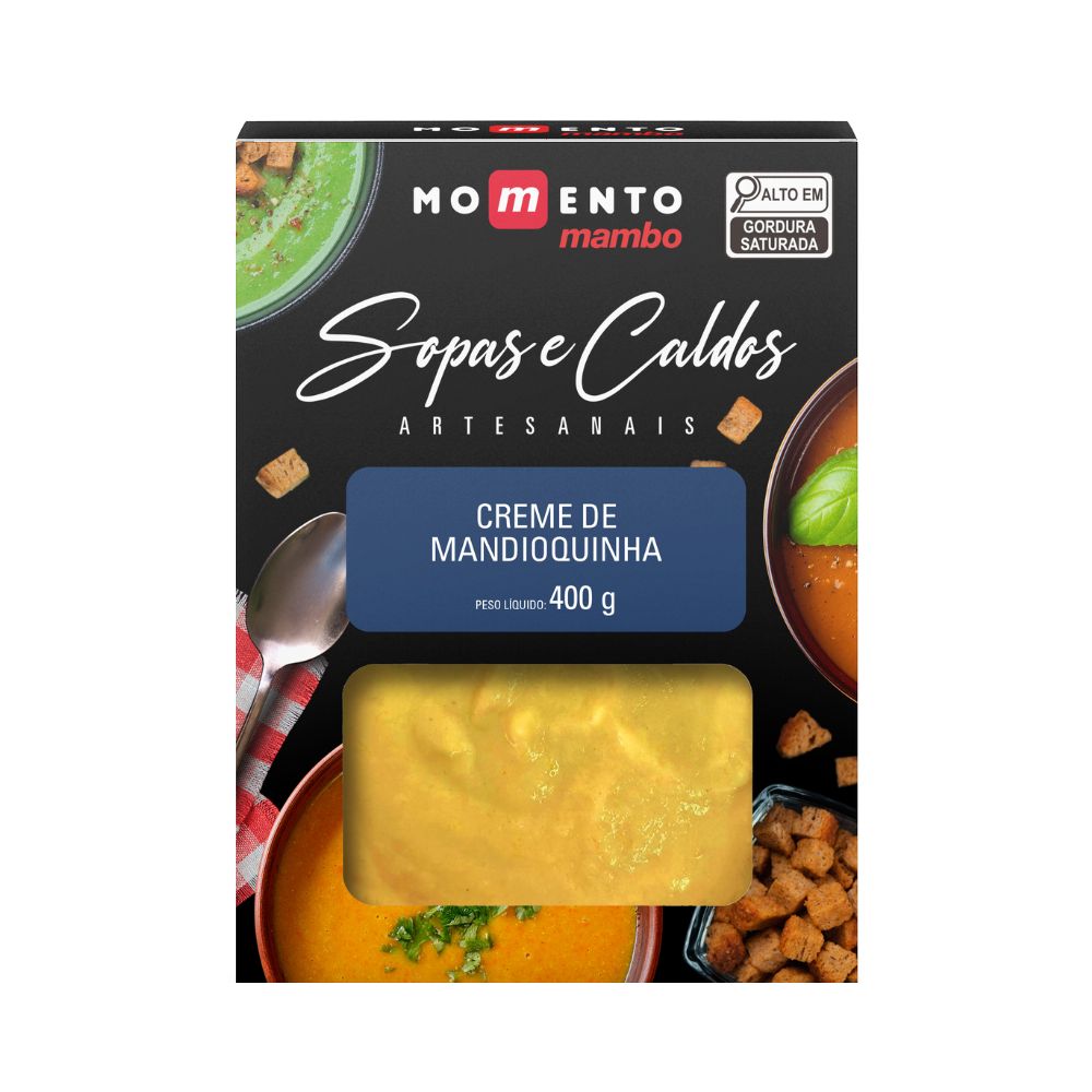 Creme de Mandioquinha Momento Mambo 400g