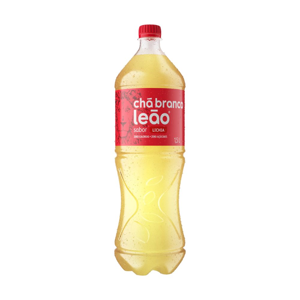 Chá Branco Lichia Sem Açúcar Leão 1,5L