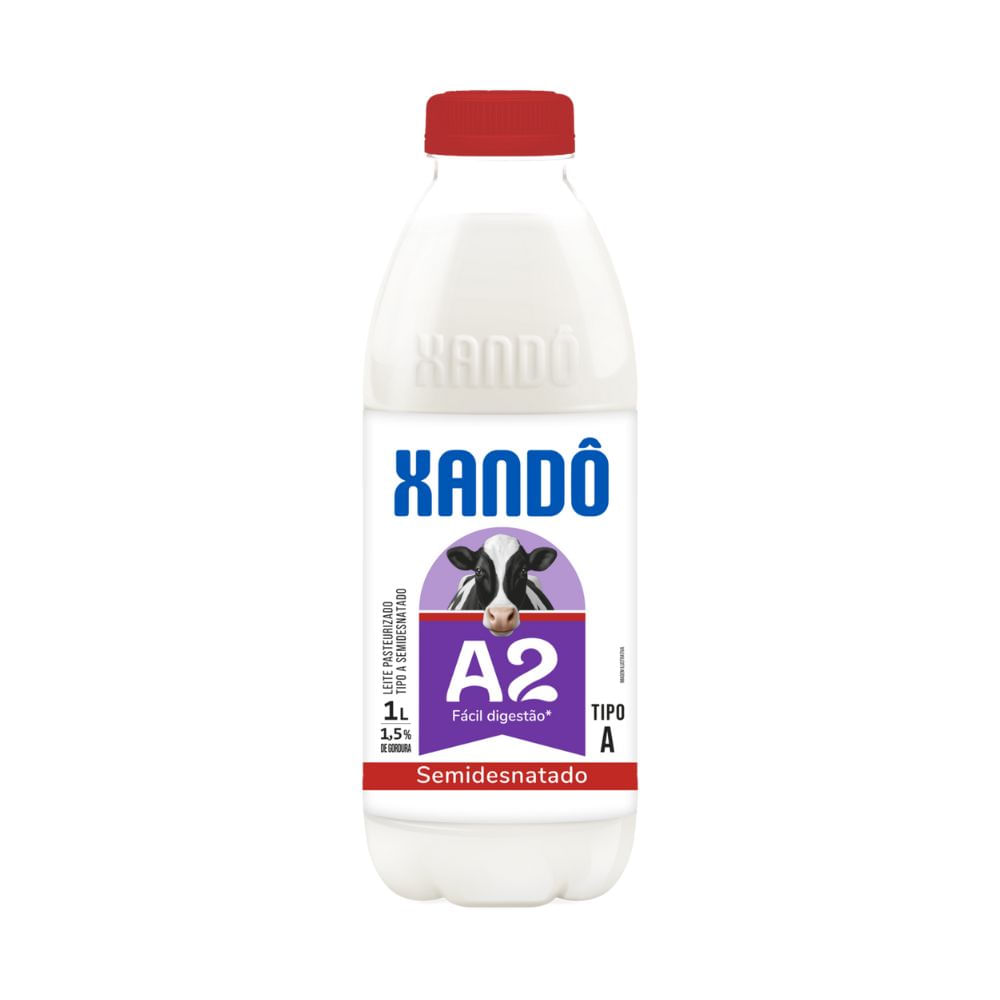 Leite Semidesnatado Tipo A Xandô 1L
