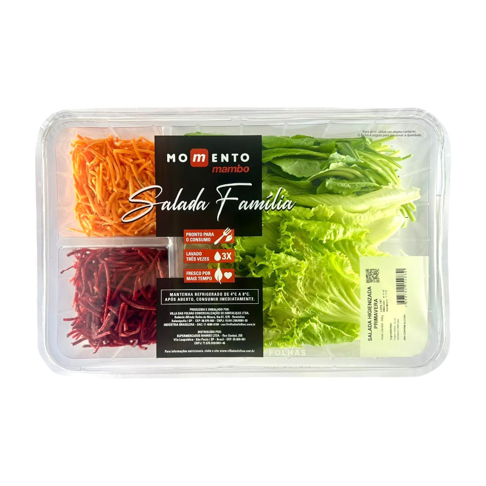 Salada Família Primavera Momento Mambo 330g