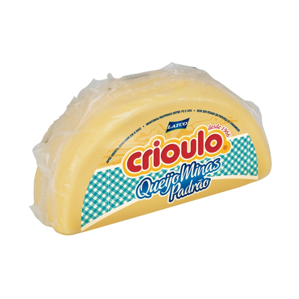 Queijo Minas Padrão Crioulo Kg
