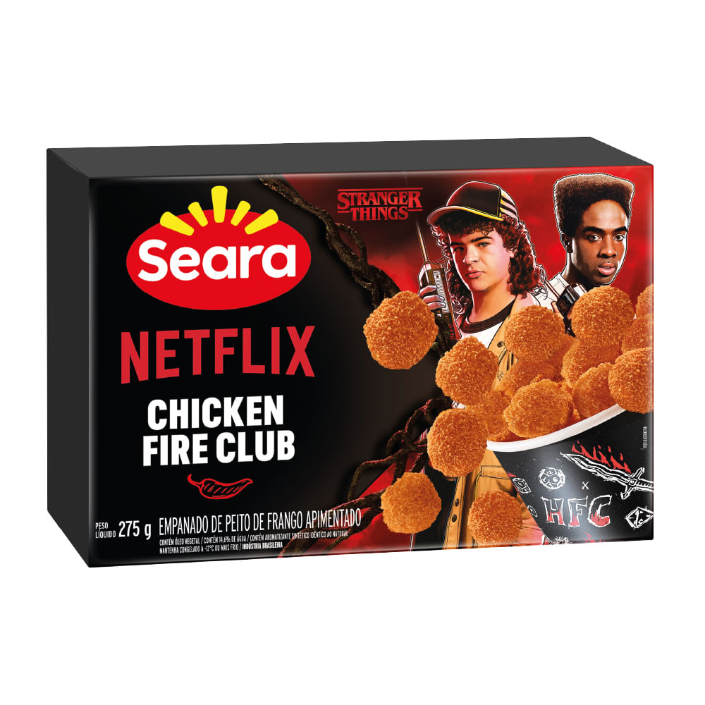 Frango Empanado Apimentado Fire Club Netflix & Seara 275g