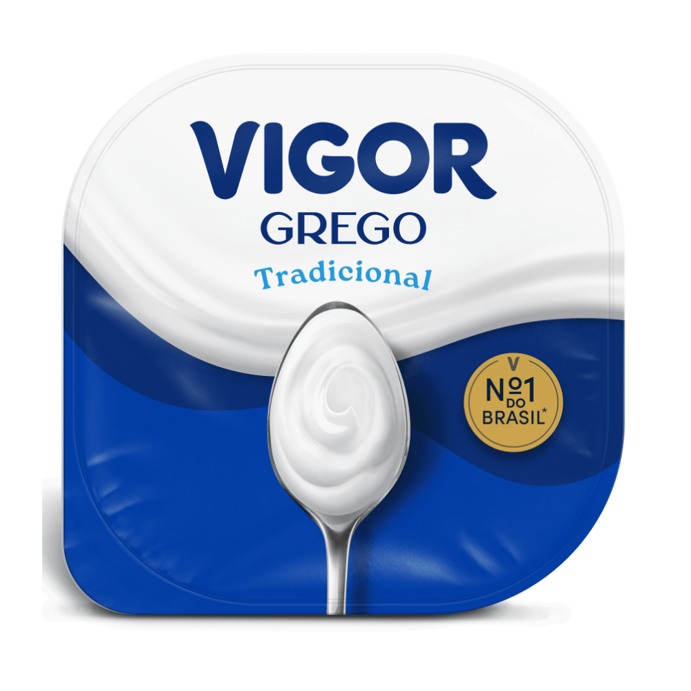 Iogurte Grego Tradicional Vigor 90g