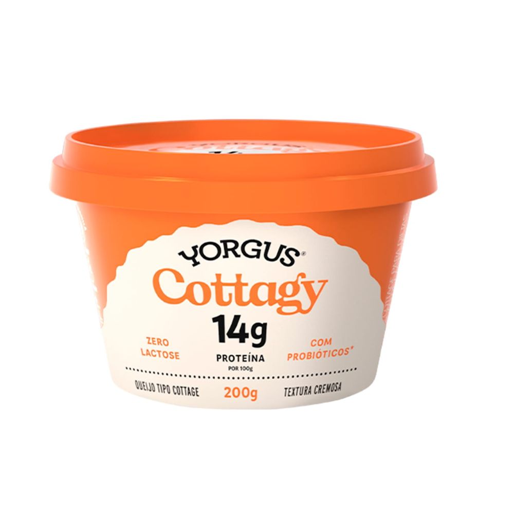 Queijo Tipo Cottagy Sem Lactose Yorgus 200g