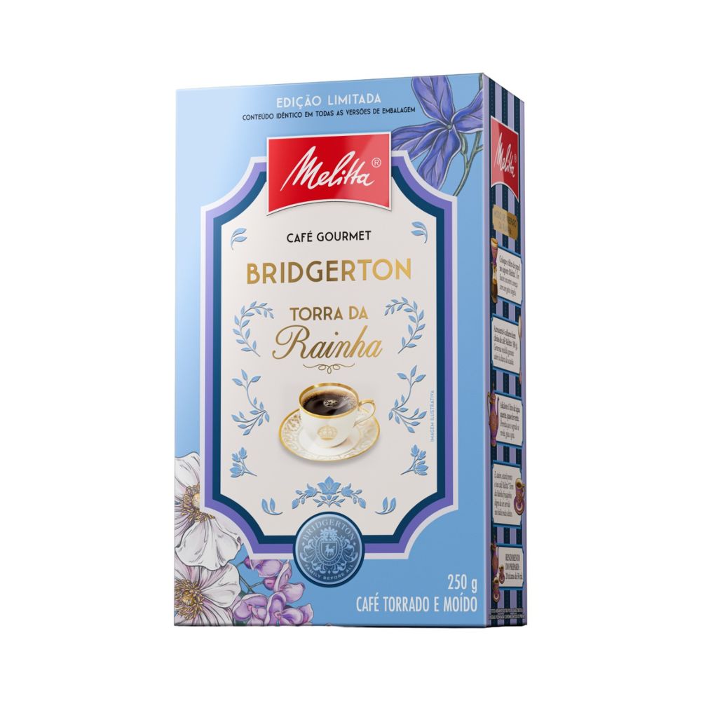 Café Torrado e Moído Gourmet Torra da Rainha Bridgerton Melitta 250g