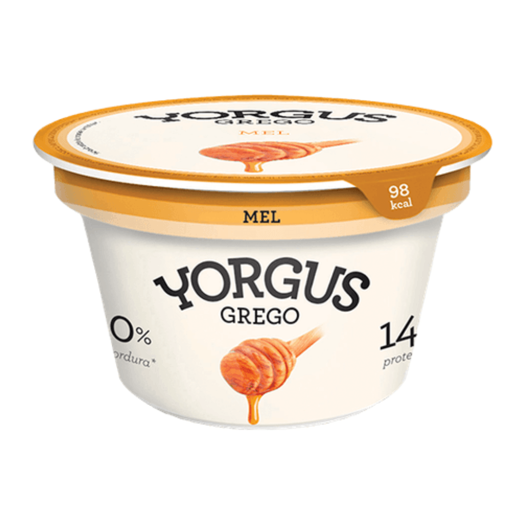 Iogurte Grego com Mel 0% de Gordura Yorgus 130g