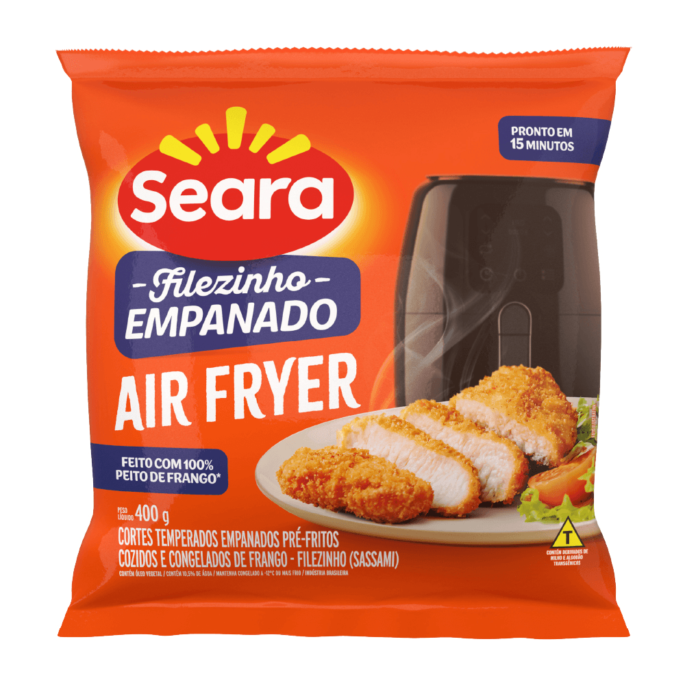 Filezinho Empanado Crocante Seara 400g