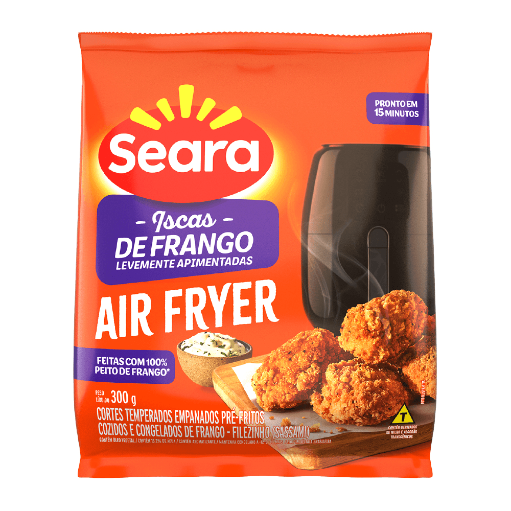 Iscas de Frango Apimentada Empanado Crocante Seara 300g