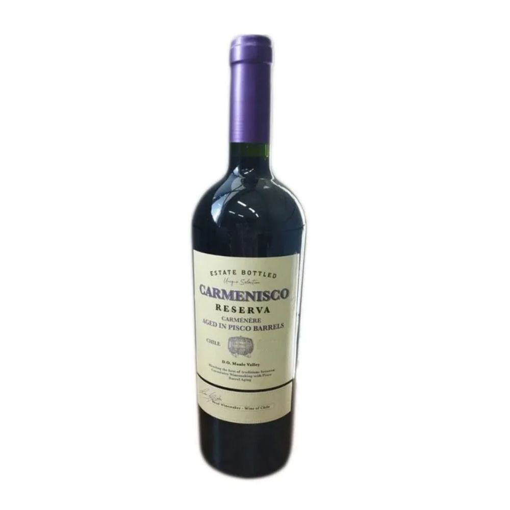 Vinho Chileno Tinto Reserva Carménère Carmenisco 750ml