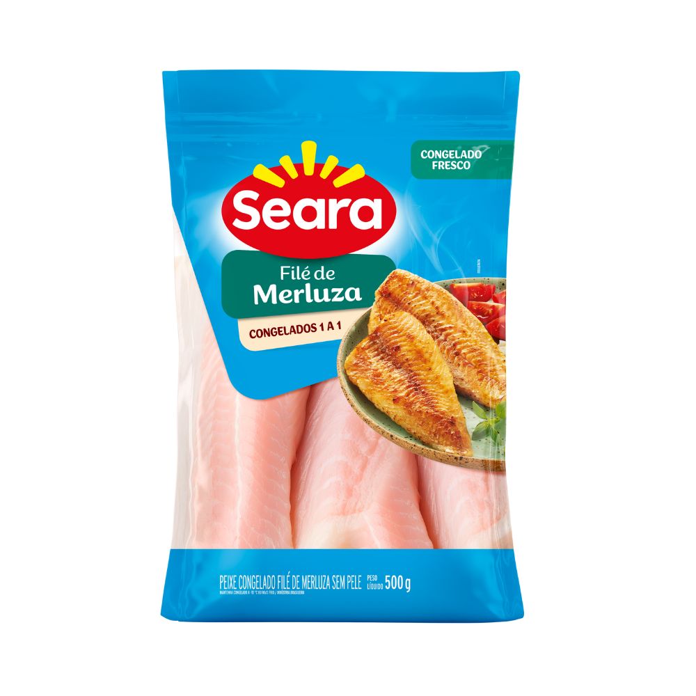 Filé de Merluza Congelado Seara 500g