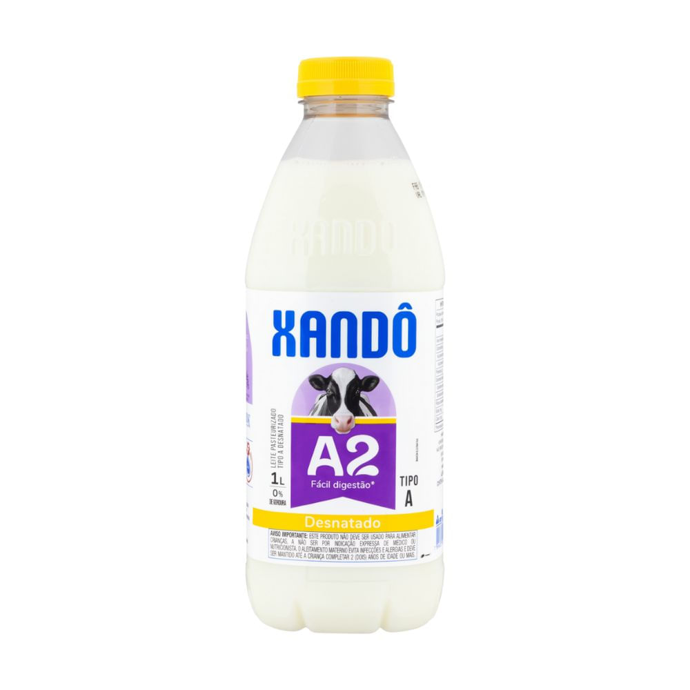 Leite Desnatado Light Tipo A Xandô 1 Litro