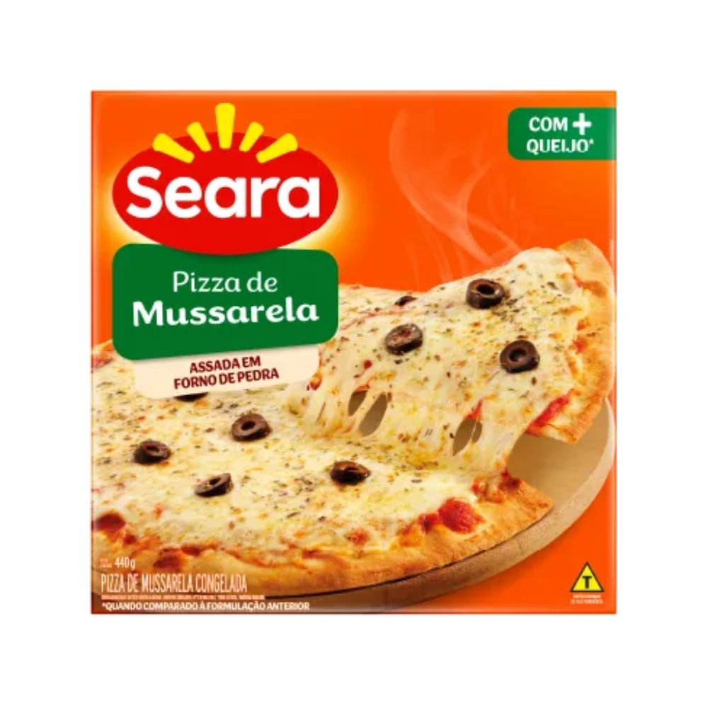 Pizza de Mussarela Seara 440g