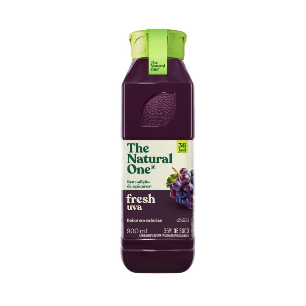 Suco Misto Fresh Uva Sem Adição de Açúcar The Natural One 900ml