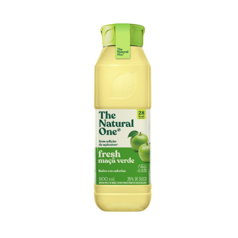 Suco Misto Fresh Maçã Verde Sem Adição de Açúcar The Natural One 900ml