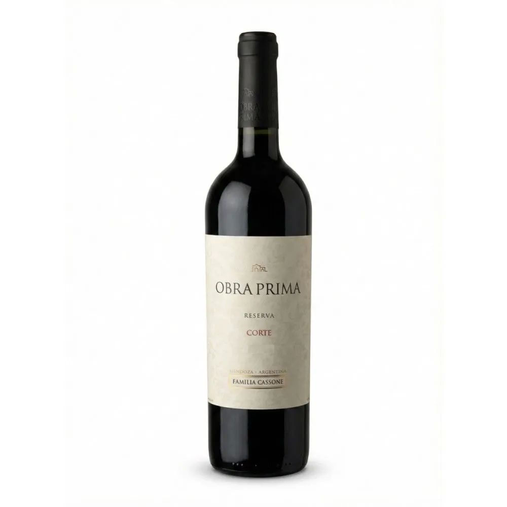 Vinho Argentino Tinto Reserva Corte Obra Prima 750ml