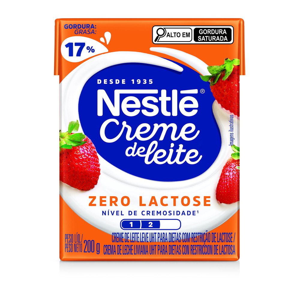 Creme de Leite Sem Lactose Nestlé 200g