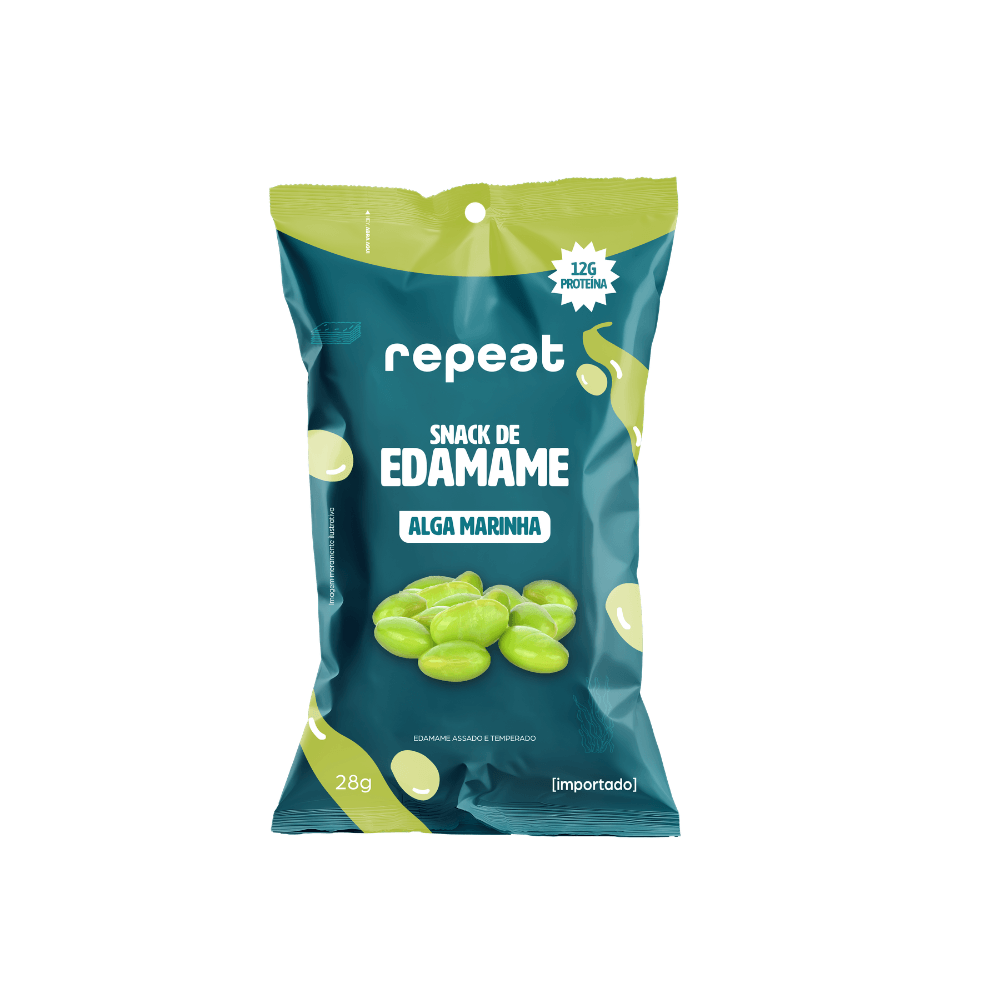 Snack de Edamame Alga Marinha Repeat 28g