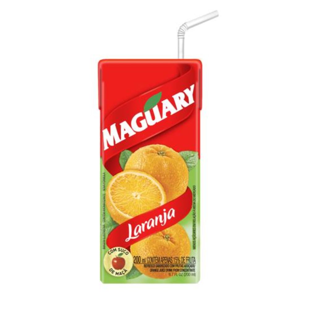 Néctar Misto Laranja e Maçã Maguary 200ml