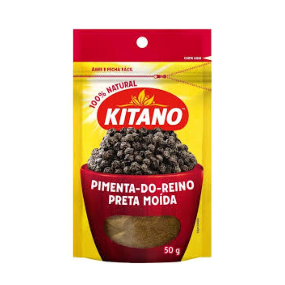Pimenta do Reino em Pó Kitano 50g