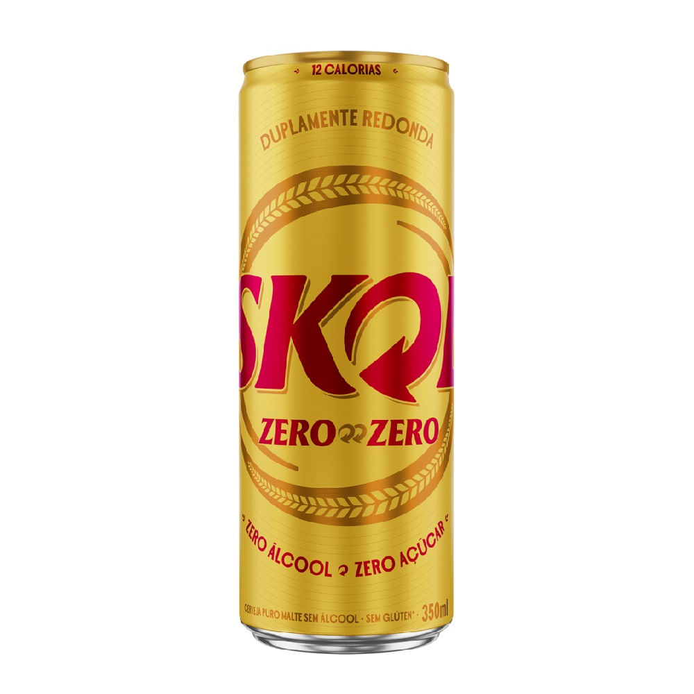 Produto Cerveja Puro Malte Sem Álcool Skol Lata 350ml da loja Mambo no valor de: 4,69