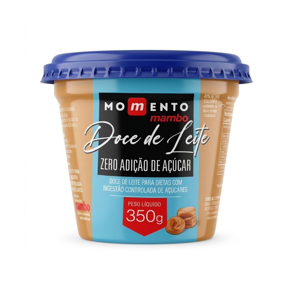 Doce de Leite Sem Adição de Açúcar Momento Mambo 350g