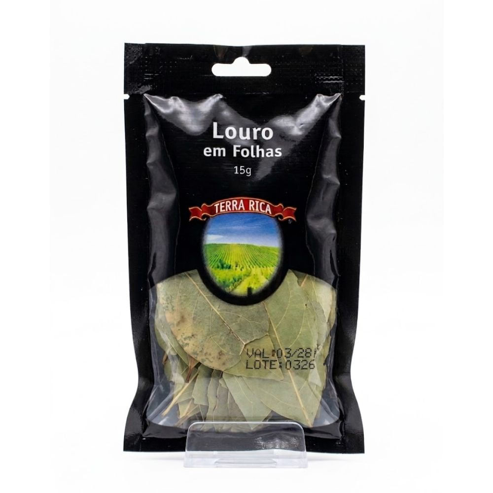 Louro em Folhas Terra Rica 15g