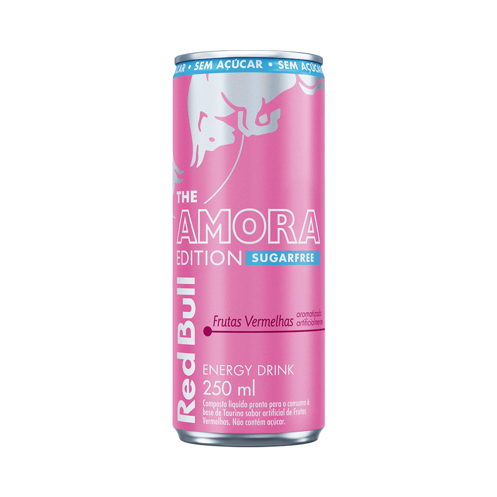 Energético Frutas Vermelhas Sem Açúcar Red Bull 250ml