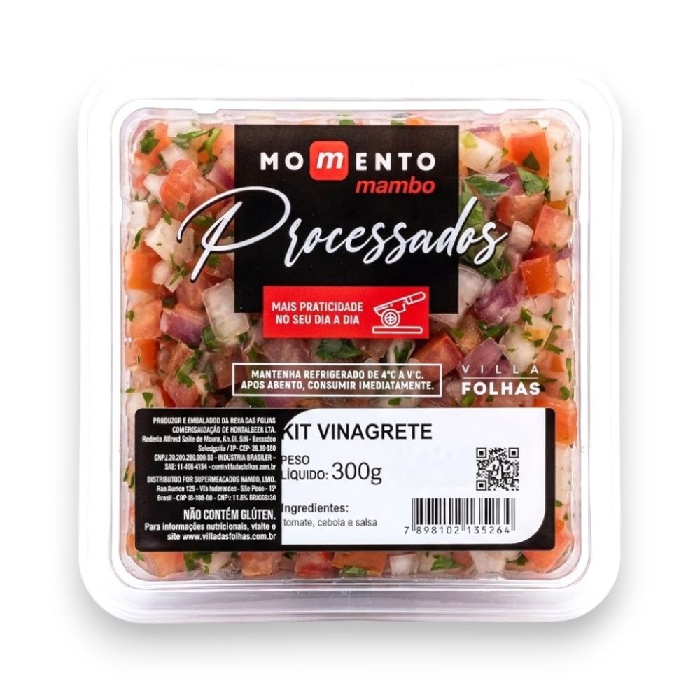 Kit Vinagrete Processados Momento Mambo 300g
