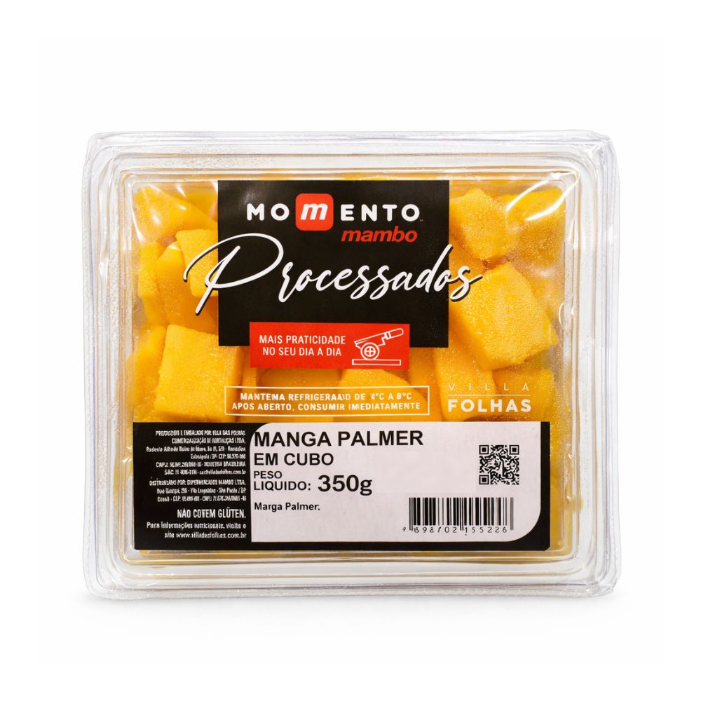 Manga Palmer em Cubo Processados Momento Mambo 350g